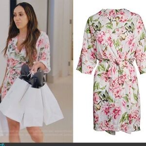 Show Me Your Mumu Brie Robe Garden of Blooms Rose Flower Robe RHONJ